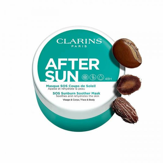 Clarins Sos Sunburn Soother Mask Face And Body 100ml