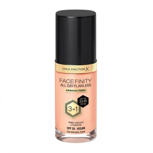 Max Factor Facefinity All Day Flawless 3 In 1 Foundation C50-Natural Rose 30ml