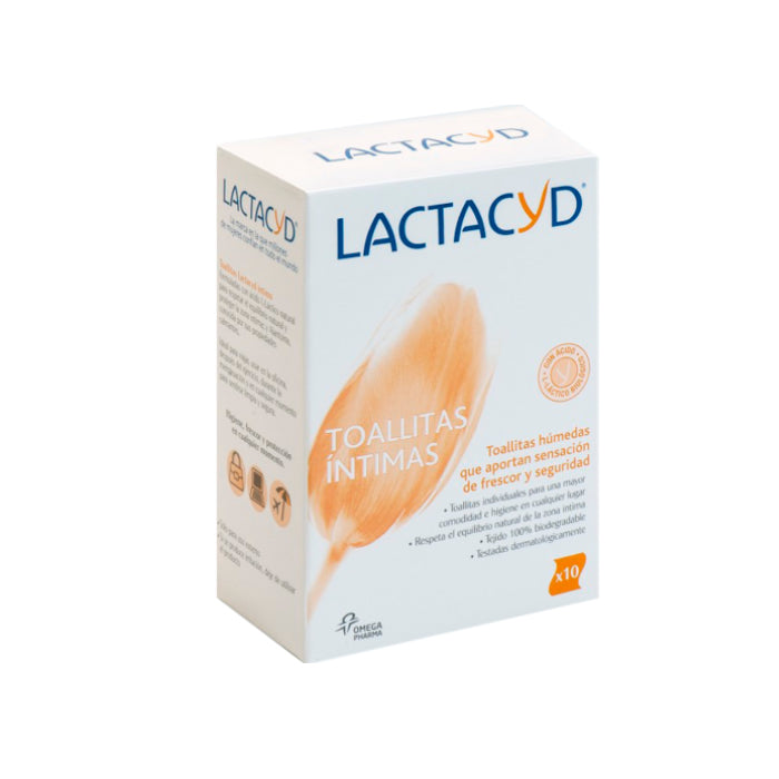 Lactacyd Intimate Wipes 10 Units