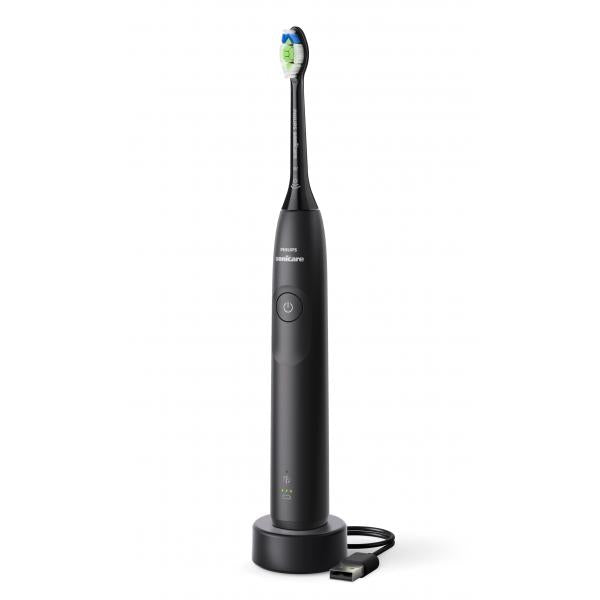Philips Sonicare serie 5300 Sonicare spazzolino elettrico sonico con base di ricarica, 2 livelli intensit , sensore di pressione colore bianco HX7101/01 (Philips 5300 series Series 5300 HX7101)
