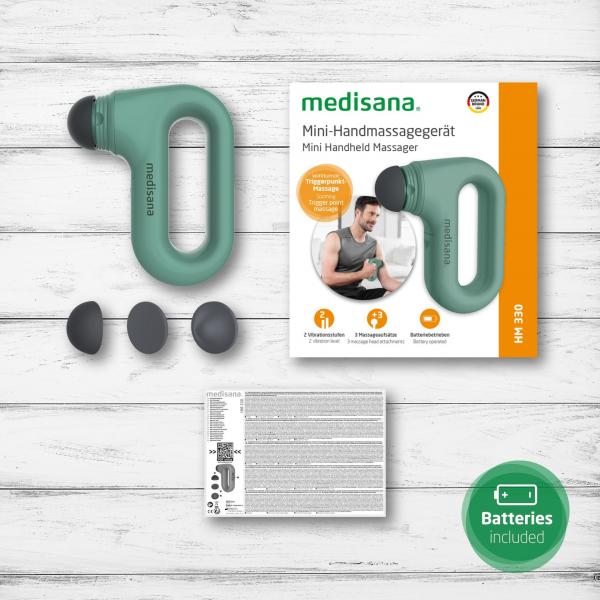 Medisana HM 330 massaggiatore Universale Nero, Verde