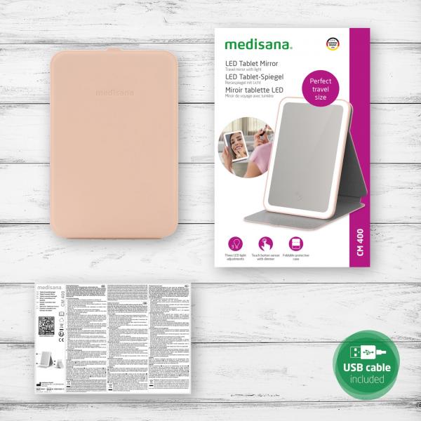 Medisana CM 400 specchietto per trucco Libera installazione Rettangolare