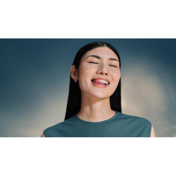 Philips Sonicare serie 5300 Sonicare Spazzolino Elettrico Sonico con base di ricarica e custodia, 2 livelli di intensit , sensore di pressione confezione da 1 spazzolino bianco e 1 spazzolino nero H