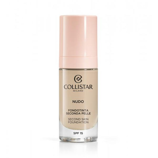 Collistar Nudo Fondo De Maquillaje Segunda Piel Spf15 1n-Avorio 30ml