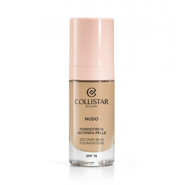 Collistar Nudo Fondo De Maquillaje Segunda Piel Spf15 2g-Beige Dorato 30ml