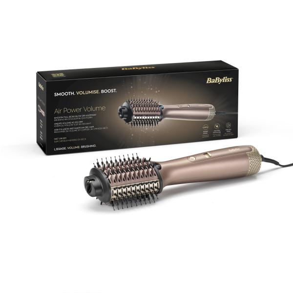 BaByliss Air Power Volume Spazzola ad aria calda Champagne 1000 W