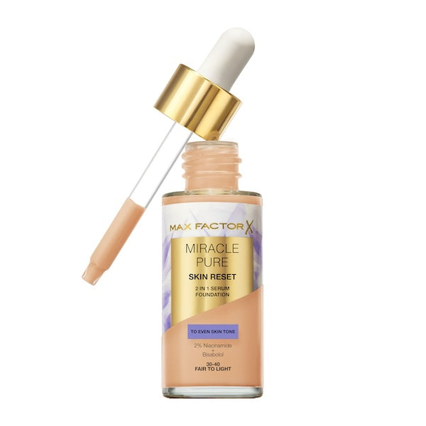 Max Factor Miracle Pure Sérum Con Color 30 - 40-Fair to Light 30ml