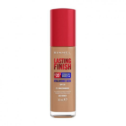Rimmel London Lasting Finish Hydration Boost Spf20 303-Honey 30ml