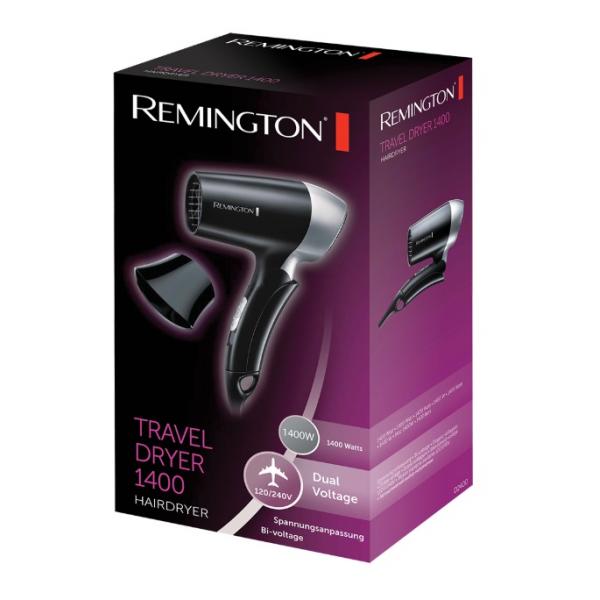 Remington D2400 Nero, Argento 1400 W