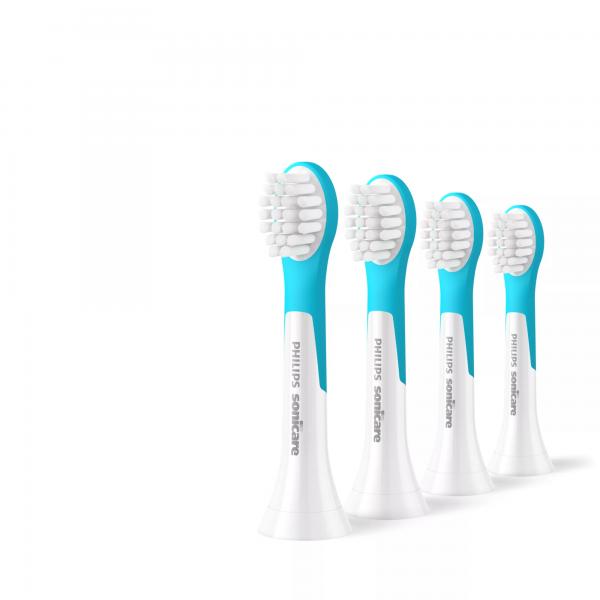 Philips Sonicare For Kids For Kids HX6034/90 Confezione da 4 testine (Philips HX6034/90 Sonicare For Kids3+)