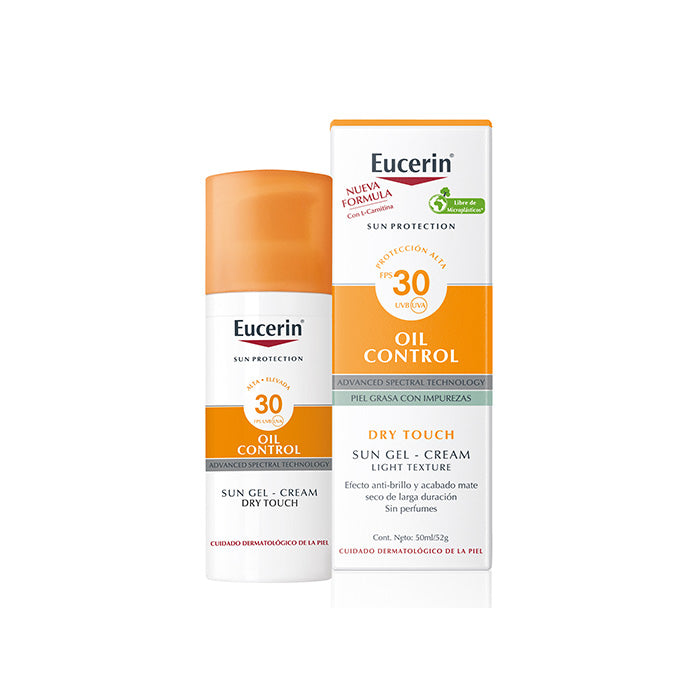 Eucerin Sun Gel Creme Oil Control Dry Touch Spf30 50ml