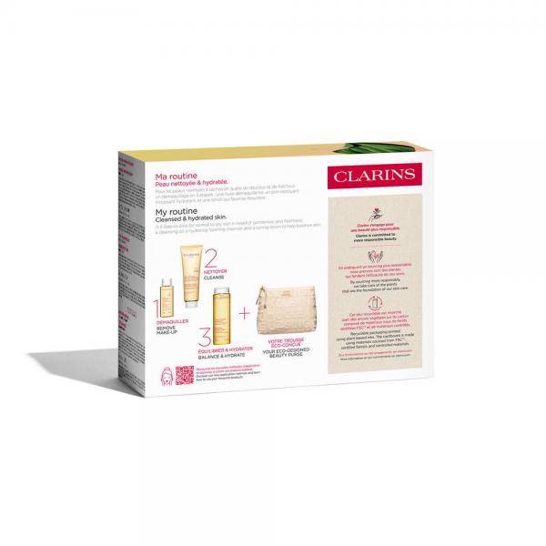 Clarins Hydrating Gentle Foaming Cleanser 125ml Set 4 Pieces