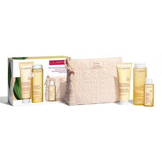 Clarins Hydrating Gentle Foaming Cleanser 125ml Set 4 Pieces