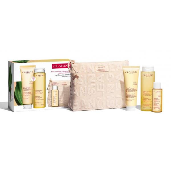 Clarins Hydrating Gentle Foaming Cleanser 125ml Set 4 Pieces