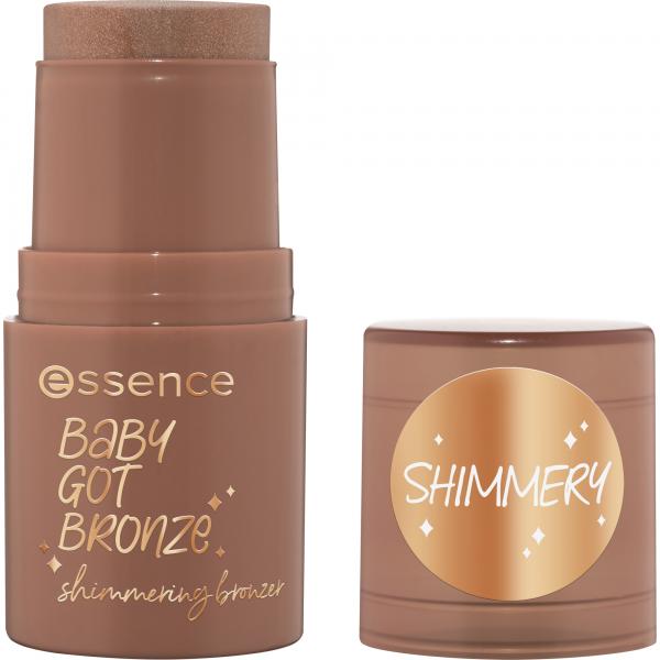 Essence Cosmetics Baby Got Bronze Bronceador En Barra Brillante 20 -Holiday Glow 5,5g