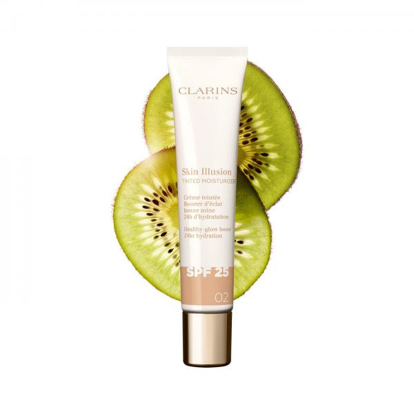 Clarins Skin Illusion Tinted Moisturizer Spf25 02 40ml