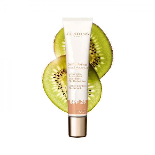 Clarins Skin Illusion Tinted Moisturizer Spf25 02.5 40ml