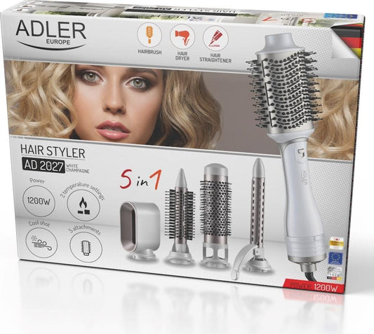 Haartrockner et Lockenstab ADLER AD 2027 wei (AD 2027wc)