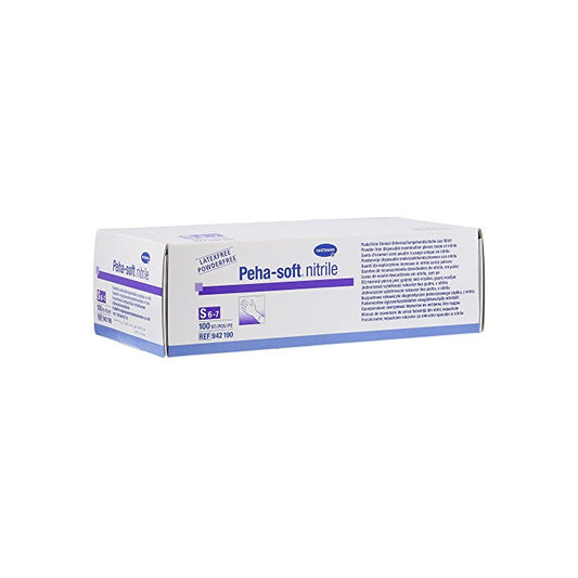 Hartmann Peha Soft Nitrile Gloves Small Size 100 Units