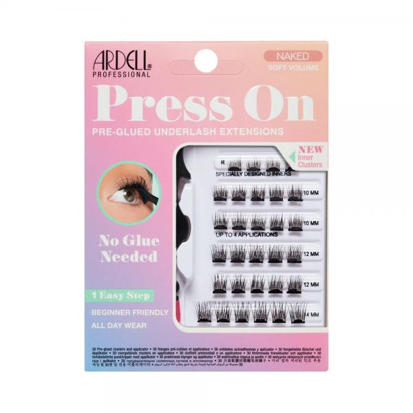 Ardell Press On Pre-Glued Underlash Extensions Naked Soft Volume 30 U