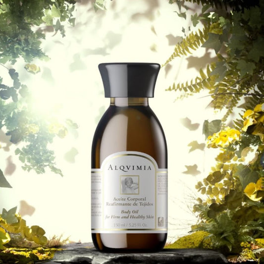 Huile corporelle Alqvimia pour une peau ferme et saine 150 ml