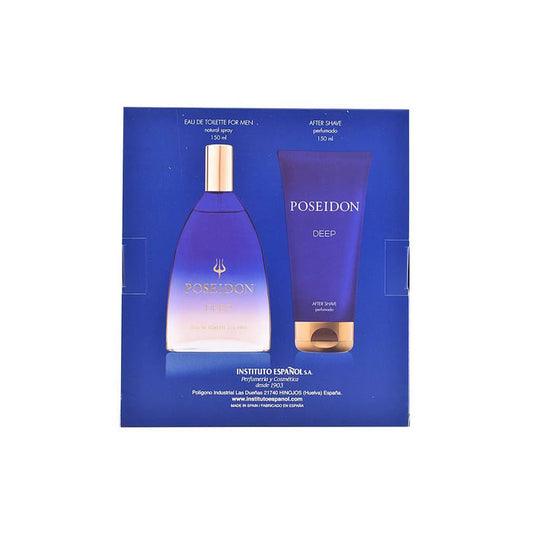Institito Espaol Poseidon Deep Eau De Toilette Spray 150ml Set 2 Pieces