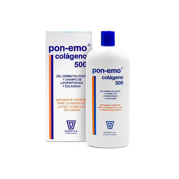 Vectem Pon-Emo Collagen Gel Shampoo Dry Hair 500ml
