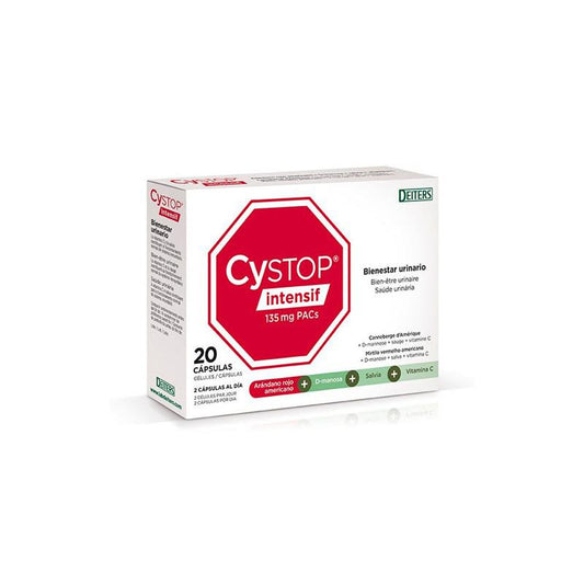 Deiters Cystop Intensif 20 Capsules