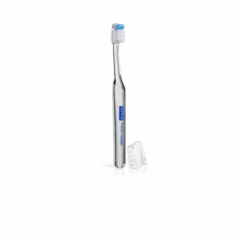 Vitis Compact Medium Toothbrush