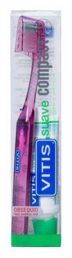 Vitis Compact Soft Toothbrush Aloe 15ml