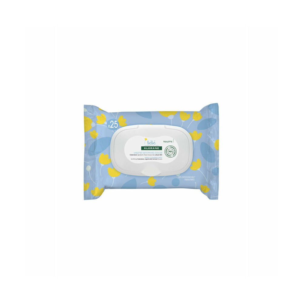 Klorane Soft Cleaning Wipes 25pcs
