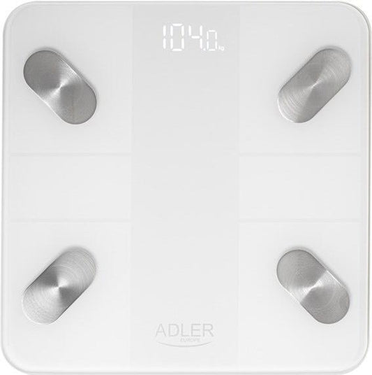 Elektronische Personenwaage Adler AD 8186 wei (AD 8186w)