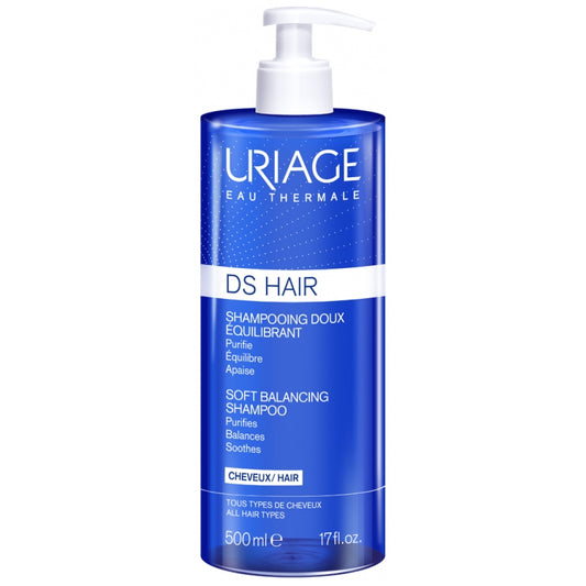 Shampoing régulateur doux Uriage DS 500 ml