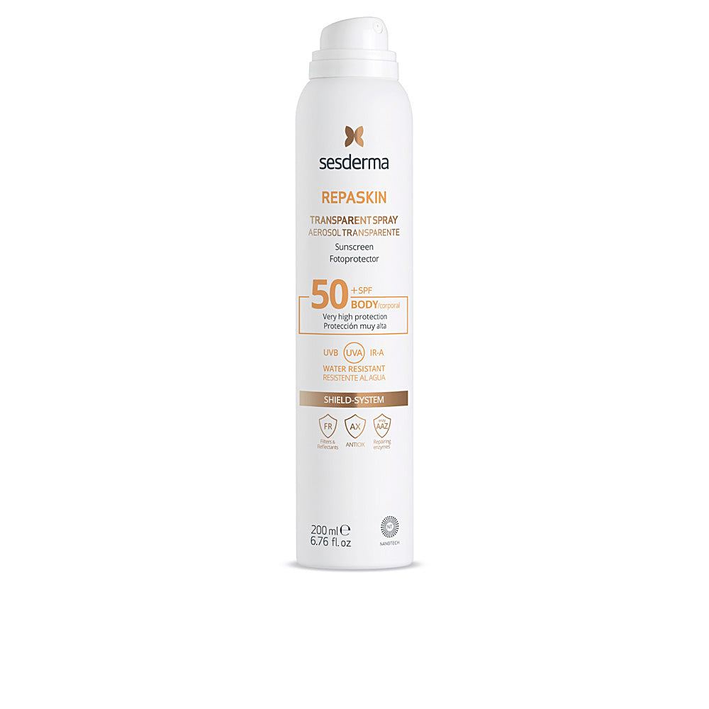 Sesderma Repaskin Body-Sunscreen Spf 50 Body Spray Transparent