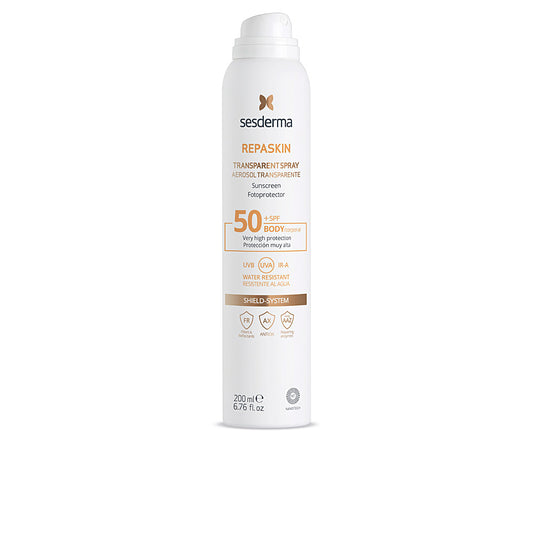 Sesderma Repaskin Body-Sunscreen Spf 50 Body Spray Transparent