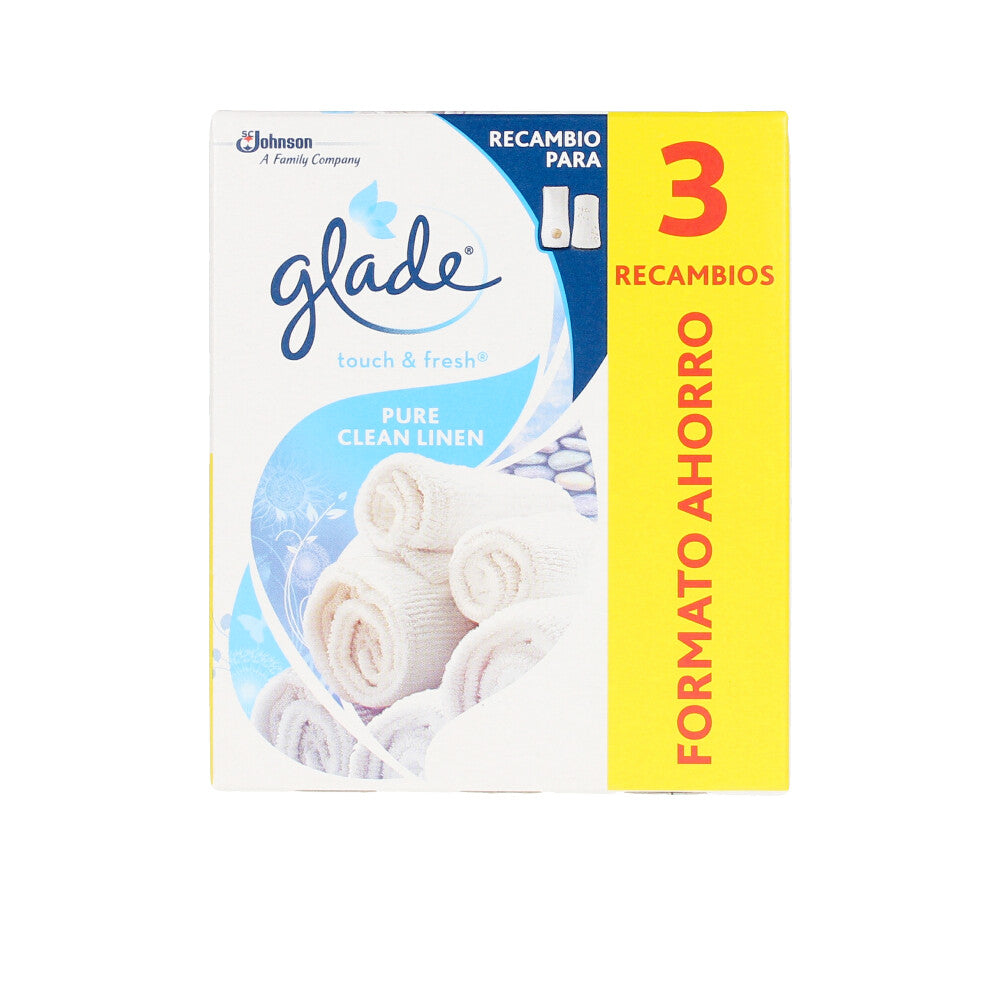 Glade Touch And Fresh Pure Clean Linen 3 Refill
