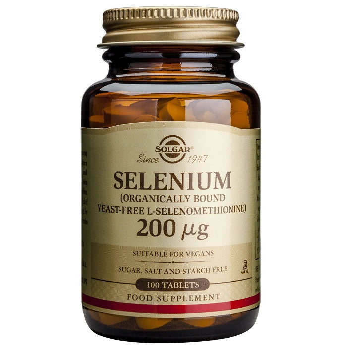 Solgar Selenium 200g 50 Tablets