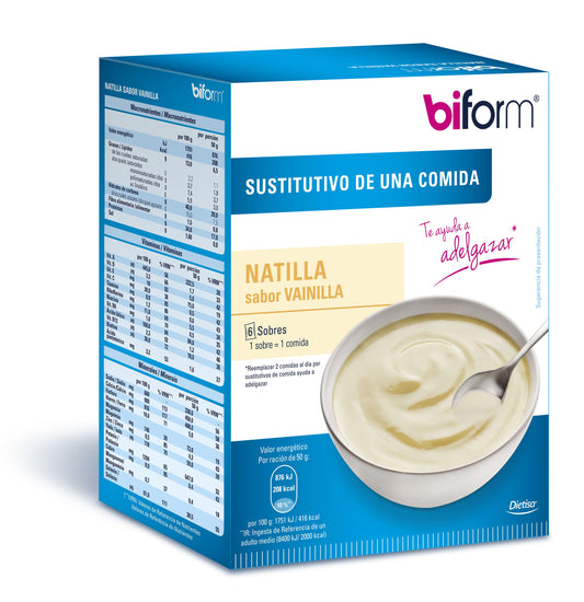 Biform Cream Vainilla 6 Sobres