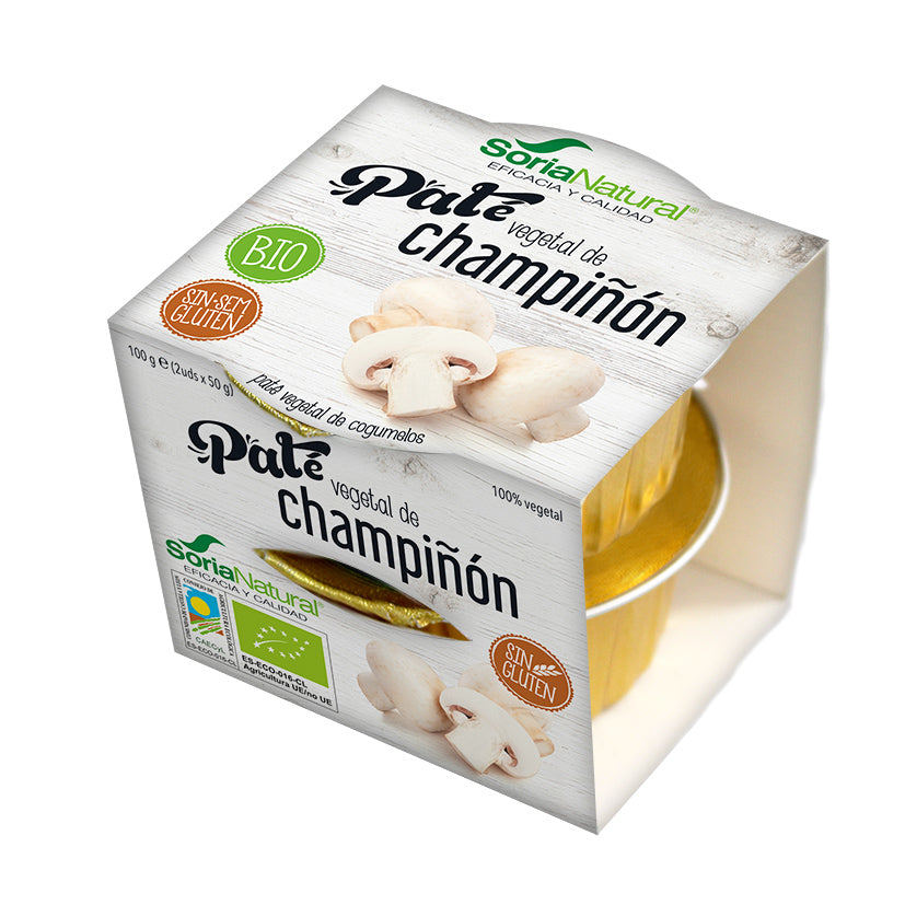 Alecosor Pate Vegetal De Champion Faja 2 Ud 50g Bio