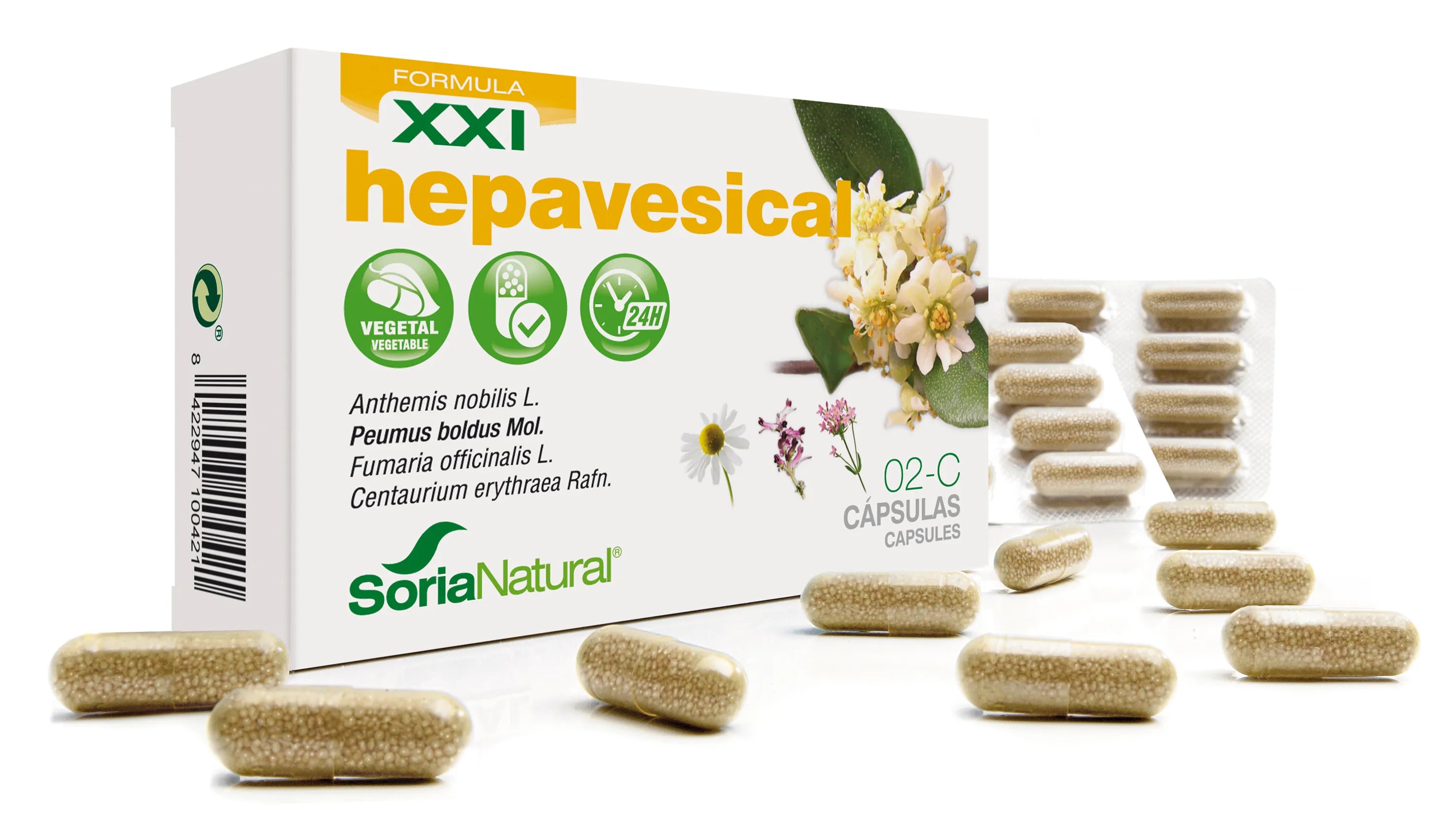 Soria 2-C Hepavesical S Xxi 30 Capsulas