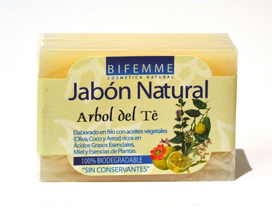 Huile d'arbre à thé Ynsadiet Jabon 100g Bifemme