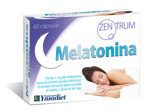 Ynsadiet Zentrum Mélatonine 60 Caps
