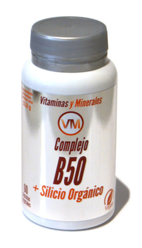 Ynsadiet Complejo B 50 Silicium Organique 60 Caps
