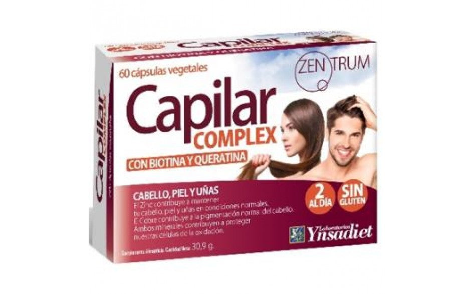 Ynsadiet Complexe Capilaire Zentrum 60 Vcaps
