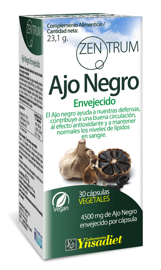 Ynsadiet Zentrum Extrait Ajo Negro Envejecido 30 Caps