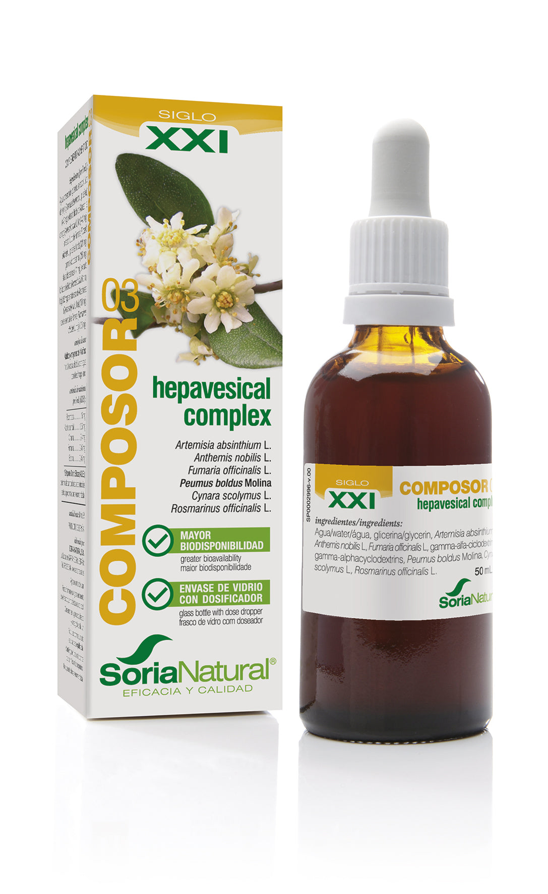 Soria Composor 3 Hepavesical Complex S XXI 50ml