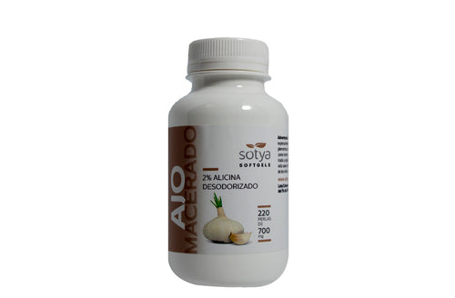 Sotya Ajo Macerado 700 Mg 220 Perles