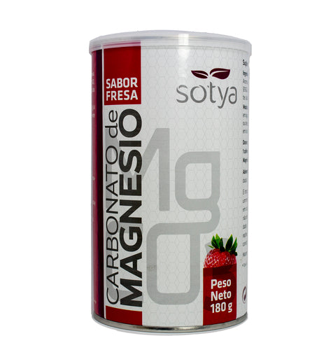 Sotya Carbonato De Magnesio Fresa 180g