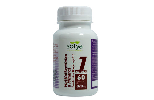 Sotya Multivitaminico y Mineral 820mg 60 Cap