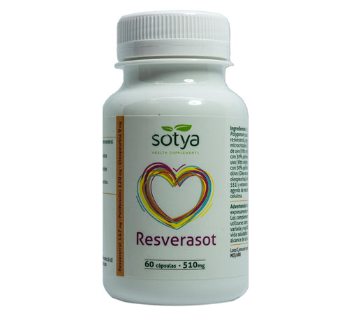 Sotya Resverasot 510 Mg 60 Caps